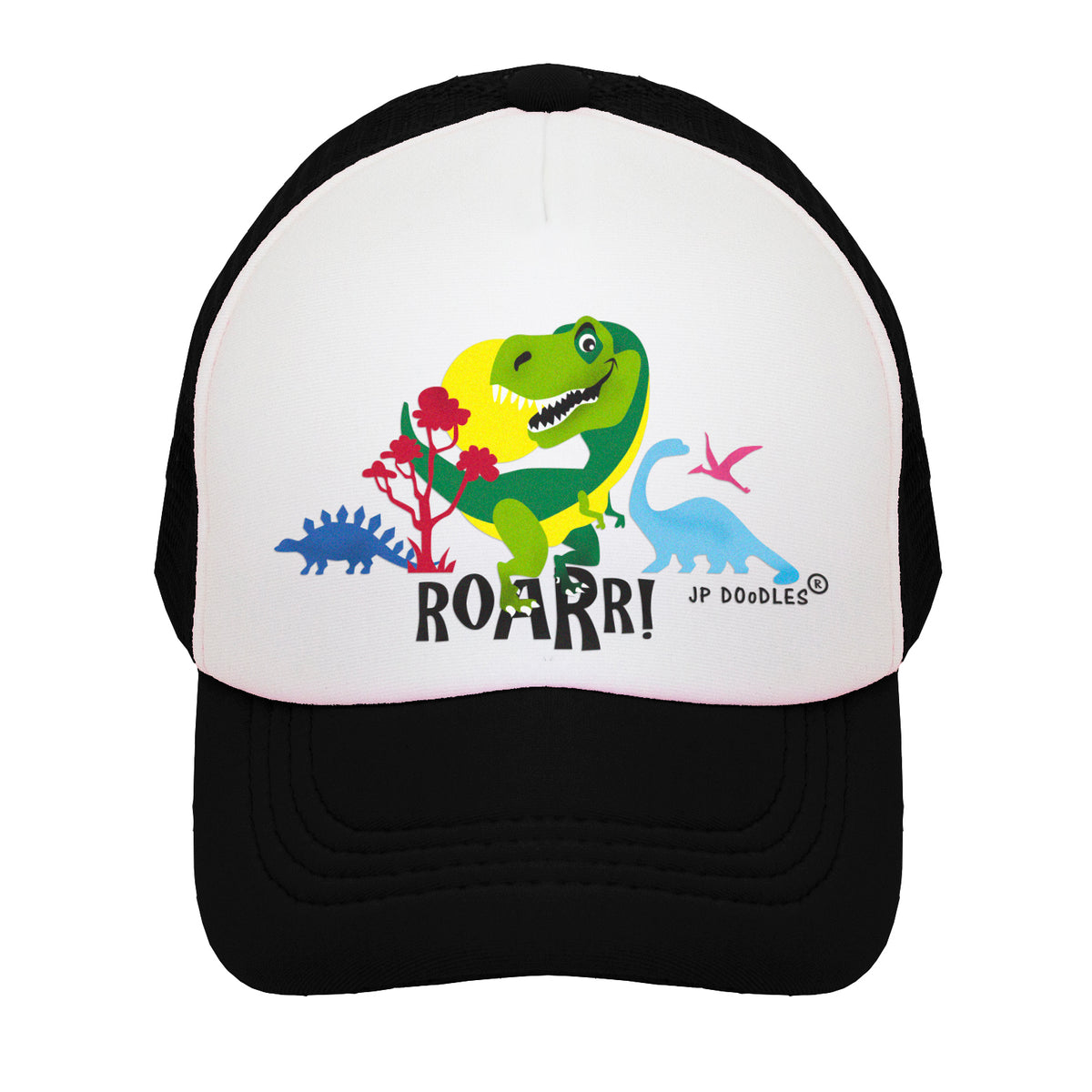 Dinosaur Kids Trucker Hat – JP Doodles