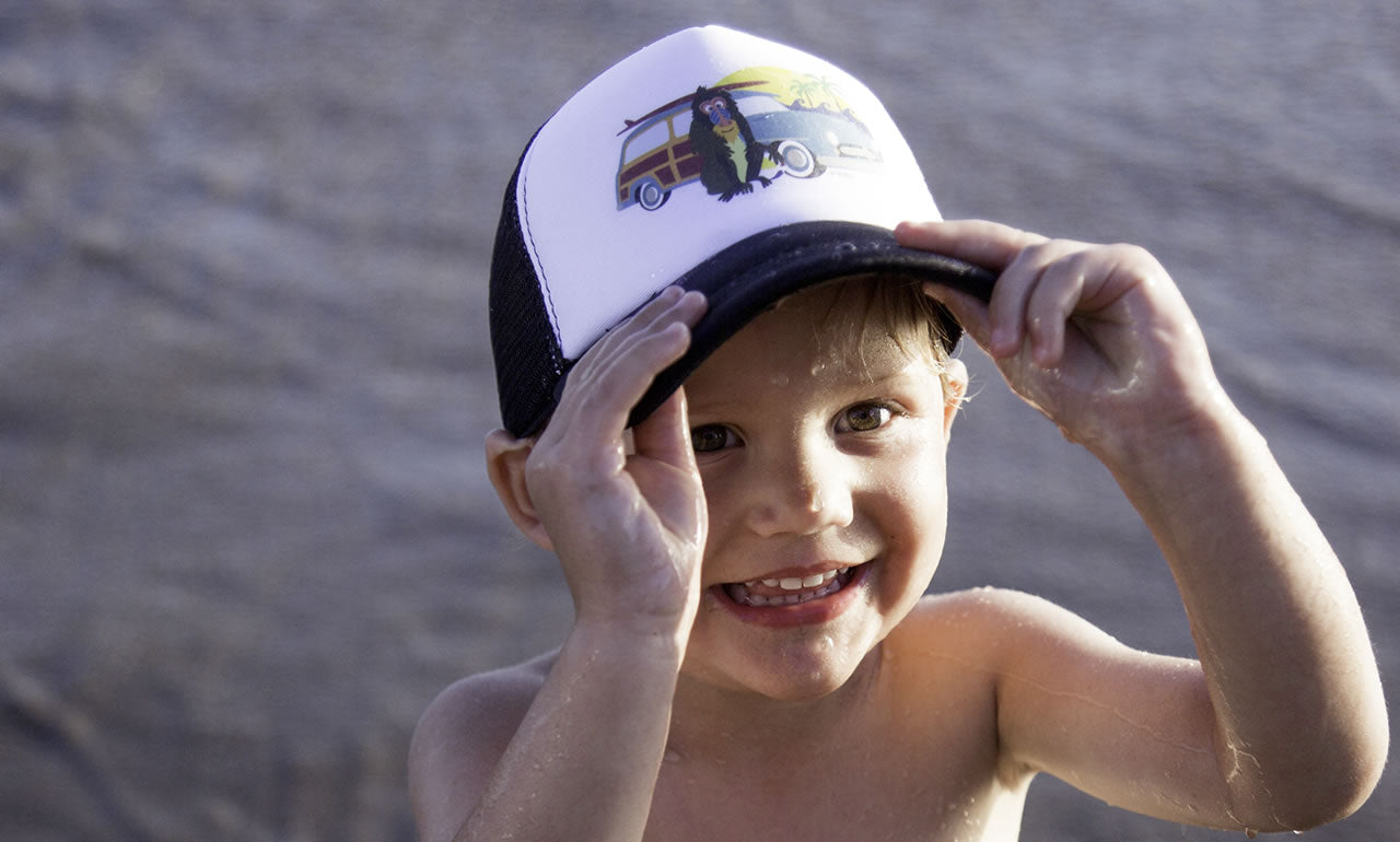 Kids Snapback Hats FEICUI Boys Mesh Trucker Hat - Adjustable Baseball Cap For Kids 2-8 Years Breathable Sun Hat