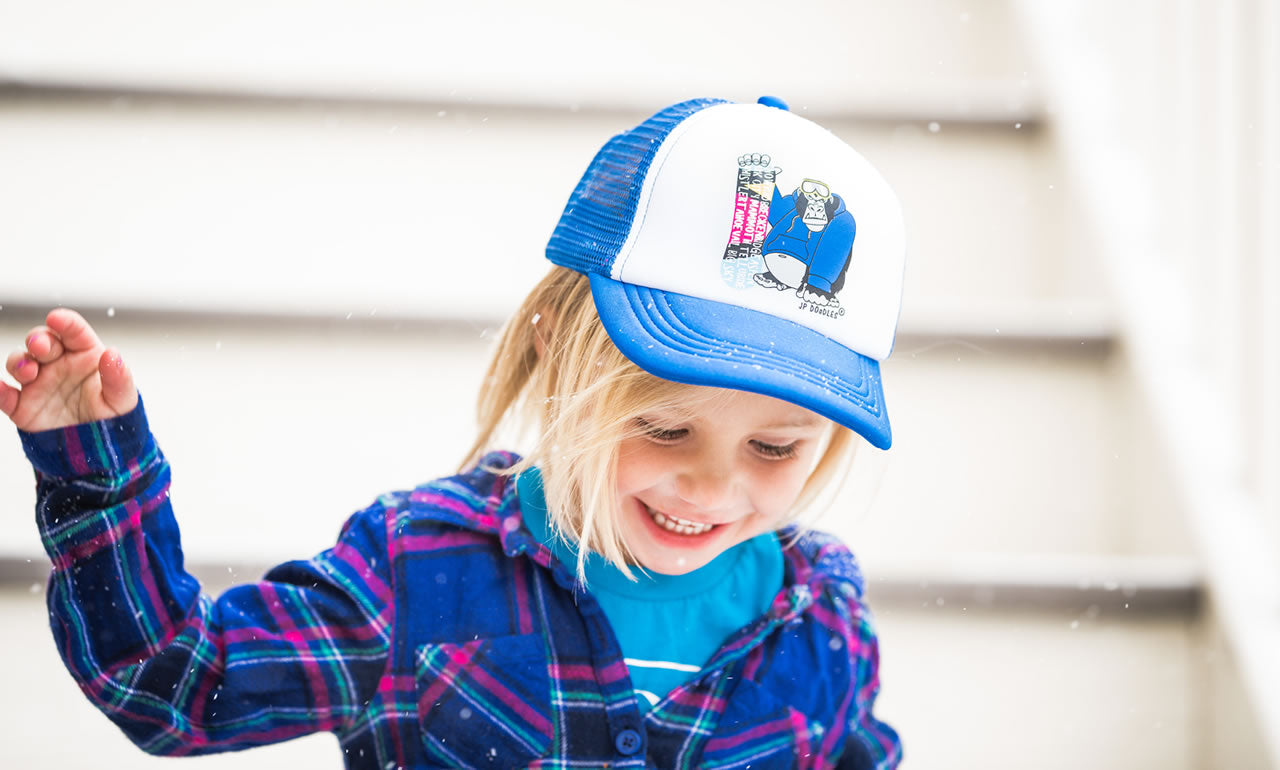 Gorilla Kids Trucker Hat – JP Doodles
