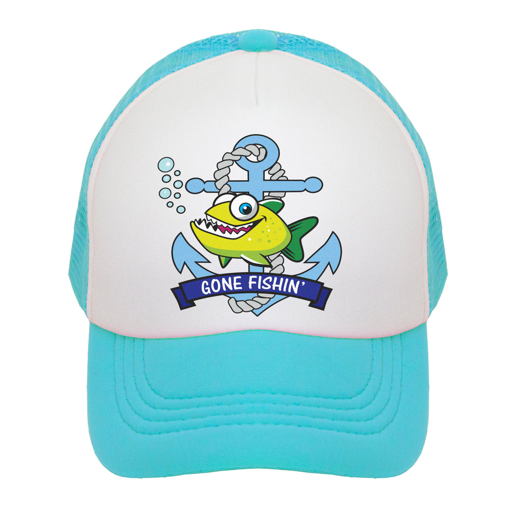 Fishing Kids Trucker Hat – JP Doodles