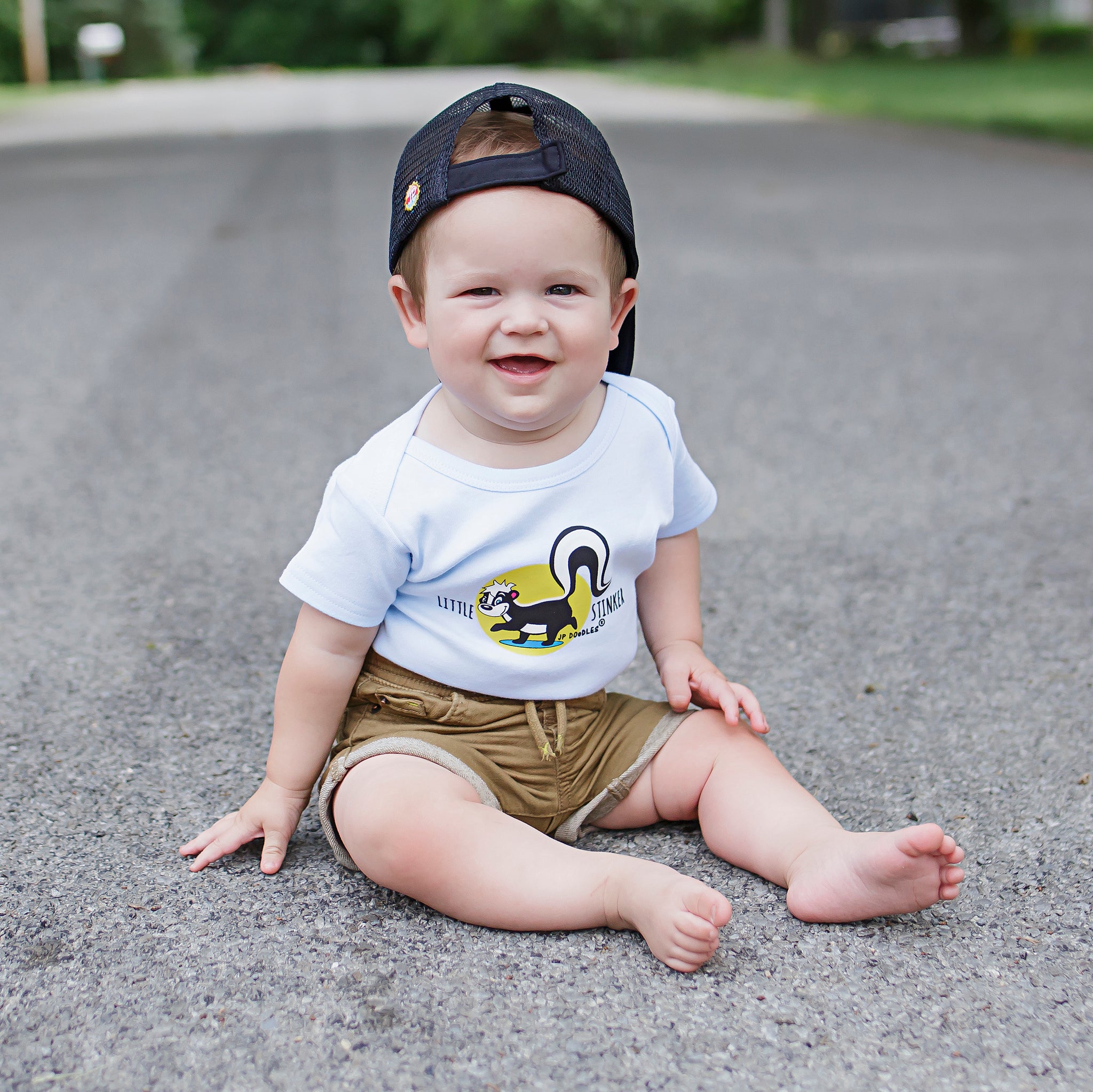 Little Stinker Baby Bodysuit – JP Doodles