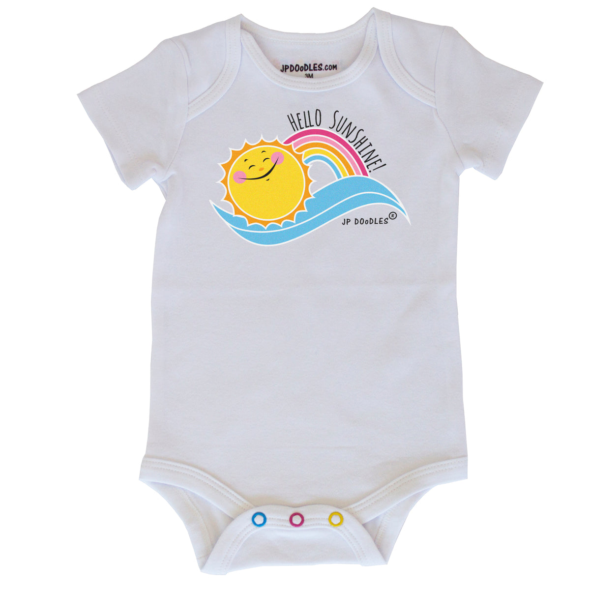 Hello Sunshine Baby Bodysuit – JP Doodles