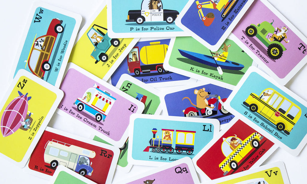 Transportation Flashcards for Kids